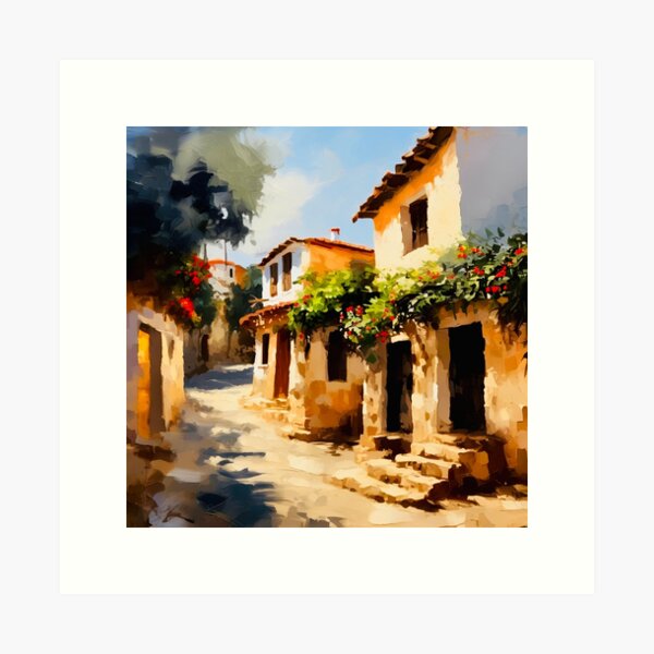 Item preview, Skiathos Town designed and sold by Azurearte.