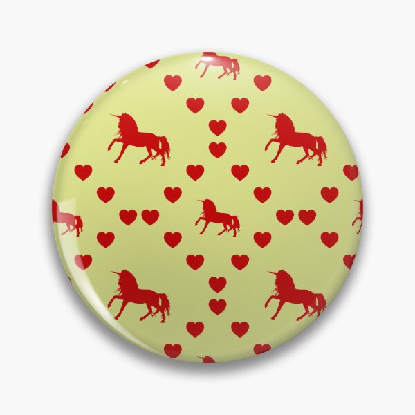 Item preview, Wildes Einhorn Nahtloses Herzmuster | Licorne sauvage Modèle de cœur sans couture | Wild Unicorn Seamless Heart Pattern | Unicorno selvaggio Motivo a cuore senza cuciture designed and sold by TheIconSmith.