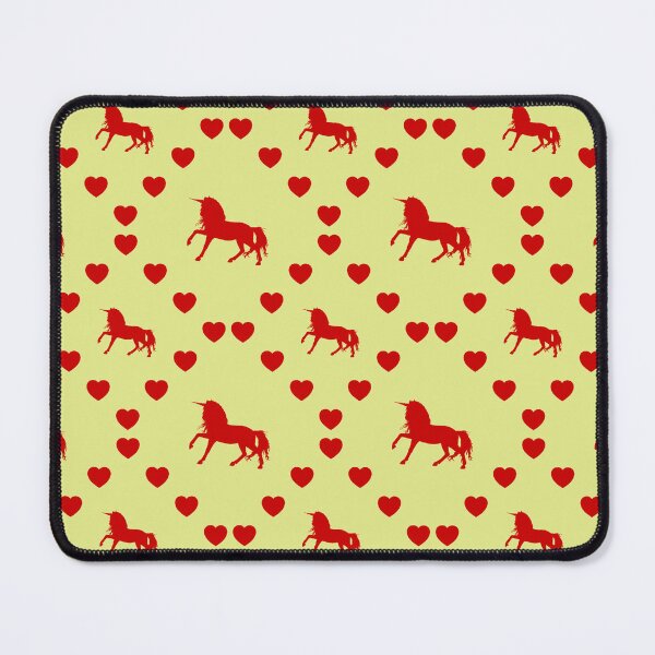 Item preview, Wildes Einhorn Nahtloses Herzmuster | Licorne sauvage Modèle de cœur sans couture | Wild Unicorn Seamless Heart Pattern | Unicorno selvaggio Motivo a cuore senza cuciture designed and sold by TheIconSmith.