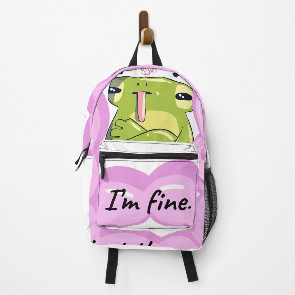 Item preview,  Frog With Anxiety designed and sold by lazycreationaaa.