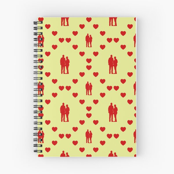 Item preview, Paar Nahtloses Herzmuster | Couple Modèle de cœur sans couture | Couple Seamless Heart Pattern | Coppia Motivo a cuore senza cuciture designed and sold by TheIconSmith.
