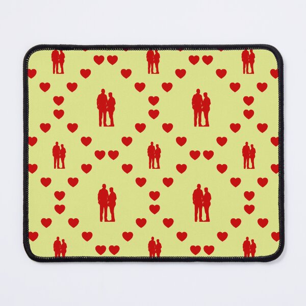 Item preview, Paar Nahtloses Herzmuster | Couple Modèle de cœur sans couture | Couple Seamless Heart Pattern | Coppia Motivo a cuore senza cuciture designed and sold by TheIconSmith.