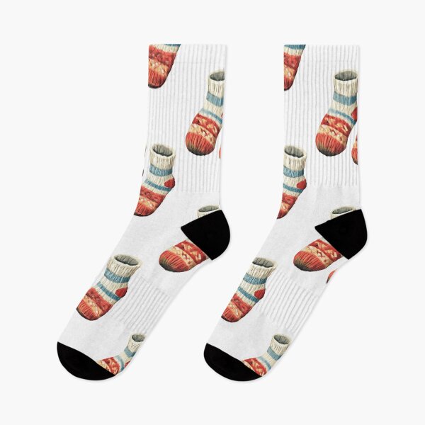 Item preview, Winter Aesthetic - Knitted Socks designed and sold by bapupa.
