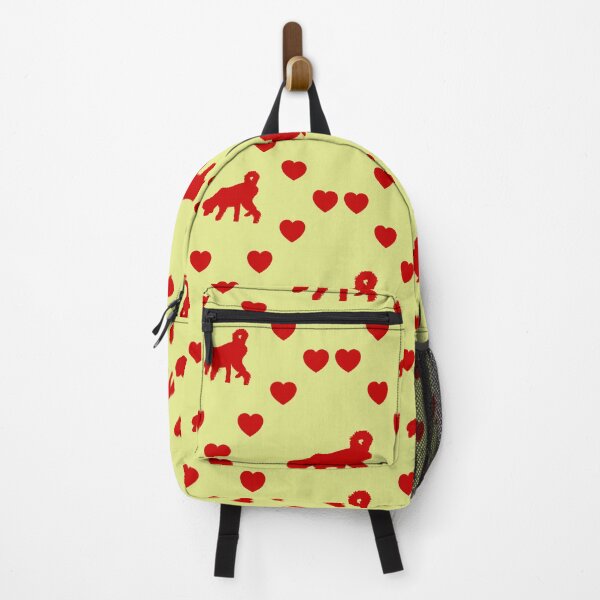 Item preview, Shaggy Wet Dog Seamless Heart Pattern | Chien humide hirsute Modèle de cœur sans couture | Shaggy Wet Dog Seamless Heart Pattern | Cane bagnato ispido Modello di cuore senza cuciture designed and sold by TheIconSmith.