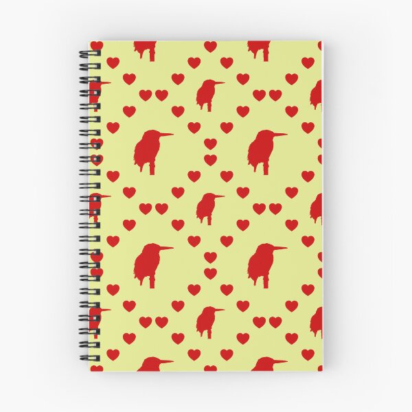 Item preview, Large Beaked Bird Seamless Heart Pattern | Grand oiseau à bec Modèle de cœur sans couture | Large Beaked Bird Seamless Heart Pattern | Uccello dal becco grande Modello di cuore senza cuciture designed and sold by TheIconSmith.