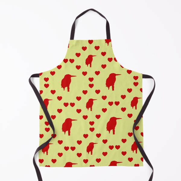 Item preview, Large Beaked Bird Seamless Heart Pattern | Grand oiseau à bec Modèle de cœur sans couture | Large Beaked Bird Seamless Heart Pattern | Uccello dal becco grande Modello di cuore senza cuciture designed and sold by TheIconSmith.