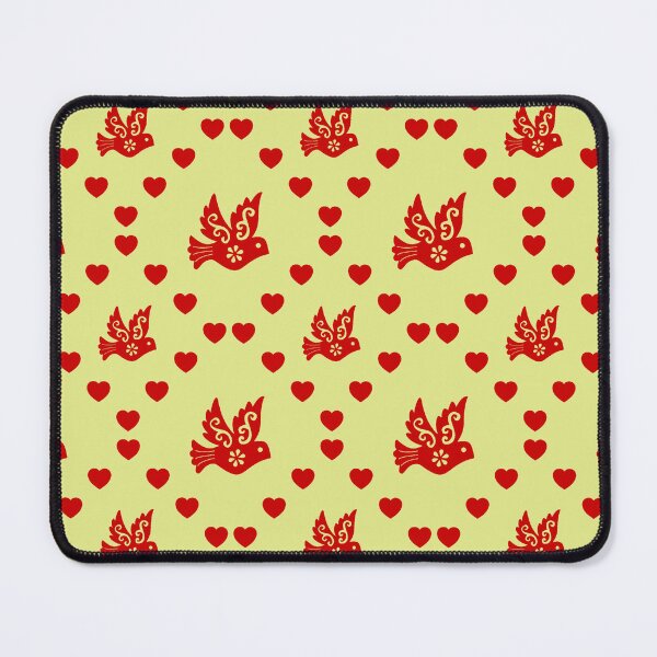 Item preview, Ornamental Bird Seamless Heart Pattern | Oiseau ornemental Modèle de cœur sans couture | Ornamental Bird Seamless Heart Pattern | Uccello ornamentale Modello di cuore senza cuciture designed and sold by TheIconSmith.