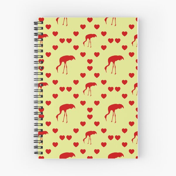 Item preview, Sandhill Crane Seamless Herzmuster | Grue des sables Modèle de cœur sans couture Motif de cœur | Sandhill Crane Seamless Heart Pattern designed and sold by TheIconSmith.