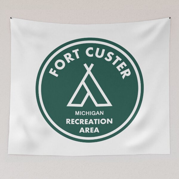 Item preview, Fort Custer Recreation Area Michigan Tent designed and sold by bivenart.