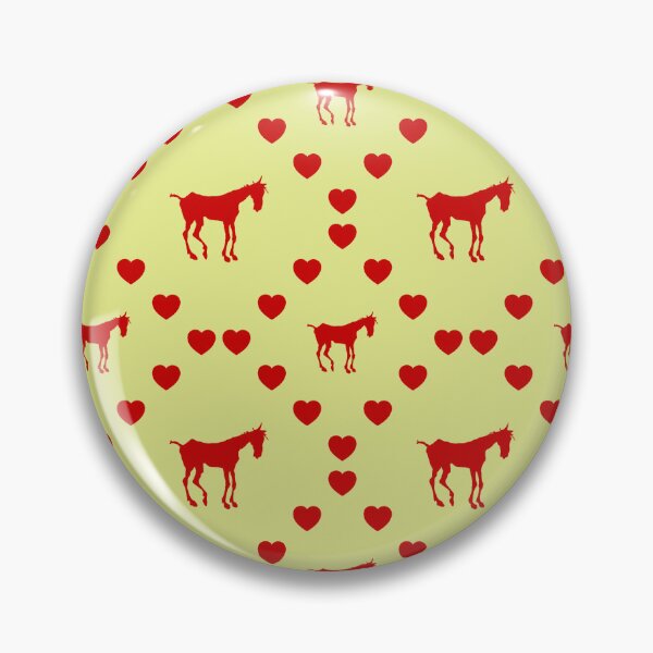 Item preview, Altes Pferd Nahtloses Herzmuster | Motif de cœur de vieux cheval sans couture | Old Horse Seamless Heart Pattern | Motivo del cuore senza cuciture di un vecchio cavallo designed and sold by TheIconSmith.