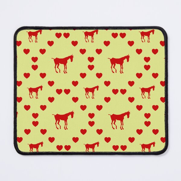 Item preview, Altes Pferd Nahtloses Herzmuster | Motif de cœur de vieux cheval sans couture | Old Horse Seamless Heart Pattern | Motivo del cuore senza cuciture di un vecchio cavallo designed and sold by TheIconSmith.
