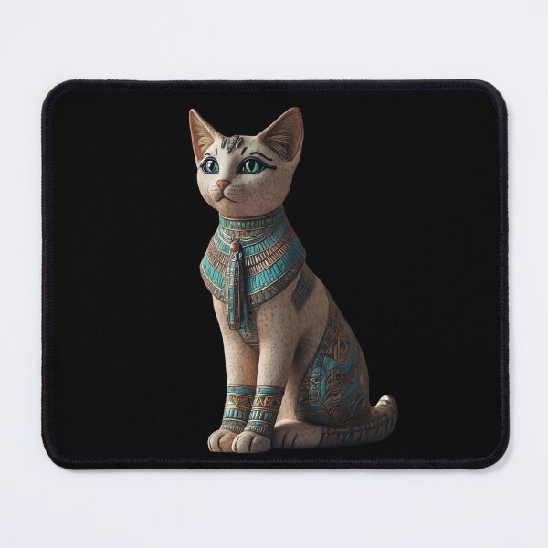 Item preview, Ancient Egyptian Cat Statuette of Bastet designed and sold by BeforeYuGo.