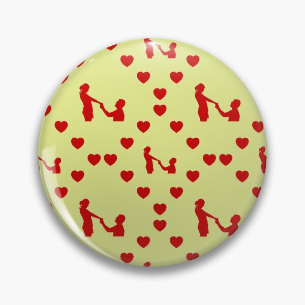 Item preview, Mann und Frau Paar Nahtloses Herzmuster | Motif de cœur de couple d'homme et de femme sans couture | Man And Woman Couple Seamless Heart Pattern designed and sold by TheIconSmith.