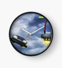 Welcome to Hill Valley - Please Fly Safely Clock