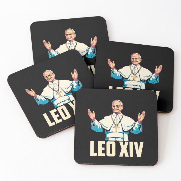 Item preview, Pope Leo XIV – Stylized Papal Portrait  designed and sold by EvangelLuke.