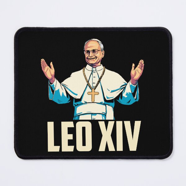 Item preview, Pope Leo XIV – Stylized Papal Portrait designed and sold by EvangelLuke.