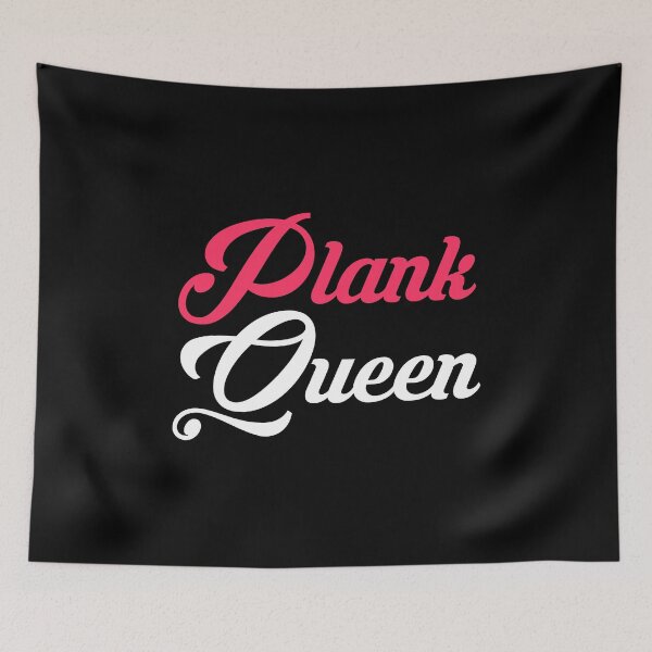 Item preview, Plank Queen - Workout Funny Gift designed and sold by dantixebiana.
