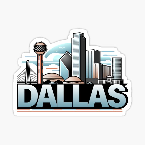 Item preview, Dallas Texas United States of America  designed and sold by NPStudio.
