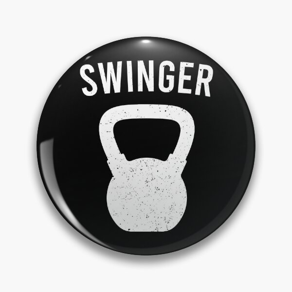 Item preview, Swinger - Funny Kettlebell Workout Pun designed and sold by dantixebiana.