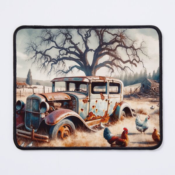 Item preview, Chickens That Love Old Cars designed and sold by M-Y-A-R-T-.