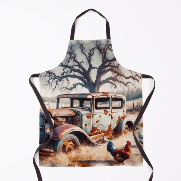Item preview, Chickens That Love Old Cars designed and sold by m-y-A-I-A-R-T-.