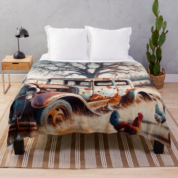 Item preview, Chickens That Love Old Cars designed and sold by M-Y-A-R-T-.