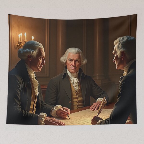 Item preview, Founding Fathers – Secret Meeting designed and sold by Sartawsky.