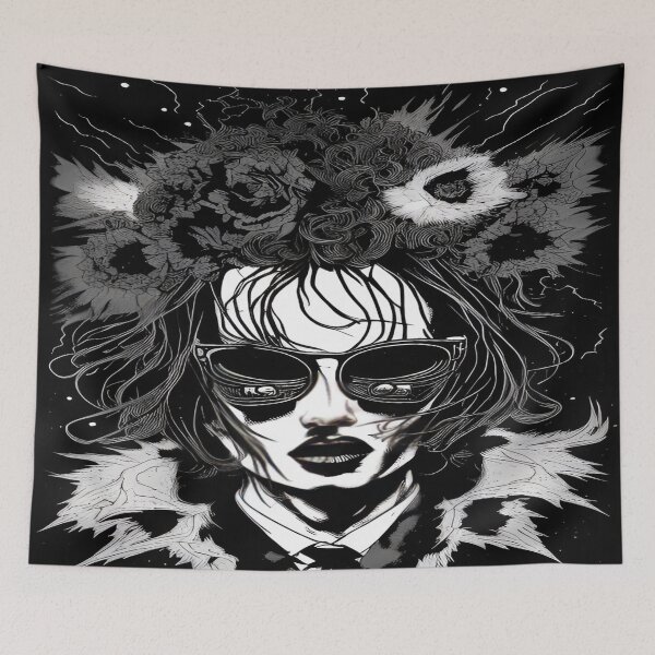 Item preview, Gothic Floral Character designed and sold by Fadi Alyaldani.