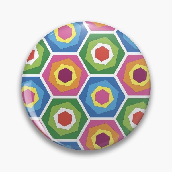 Item preview, Hexagon patterns designed and sold by Wolagno.