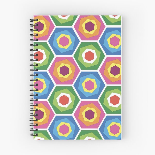 Item preview, Hexagon patterns designed and sold by Wolagno.