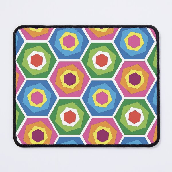 Item preview, Hexagon patterns designed and sold by Wolagno.