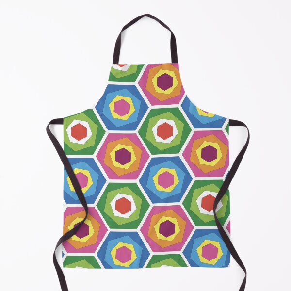 Item preview, Hexagon patterns designed and sold by Wolagno.