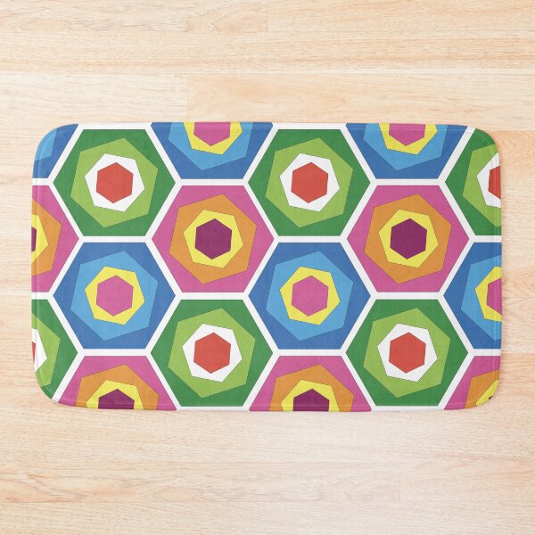 Item preview, Hexagon patterns designed and sold by Wolagno.