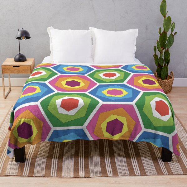 Item preview, Hexagon patterns designed and sold by Wolagno.