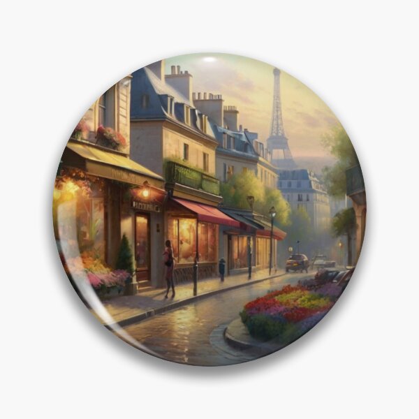 Item preview, Blossoms on the Parisian Boulevard designed and sold by BlareBlare.