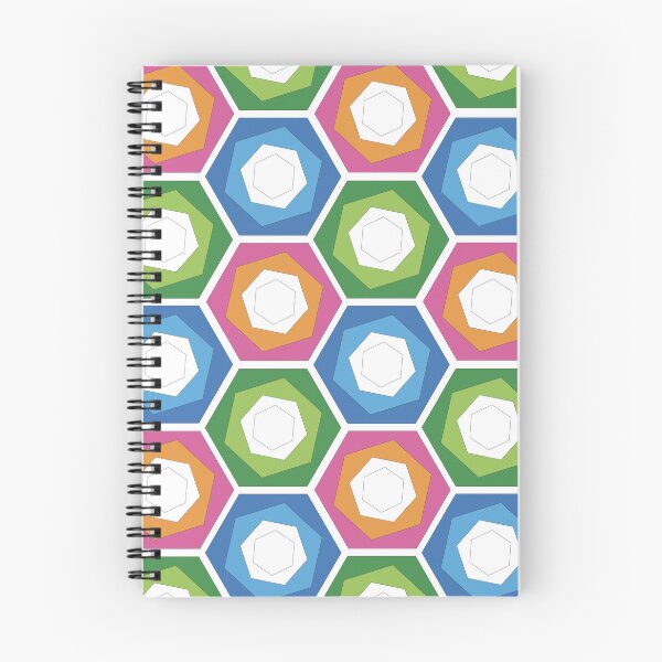 Item preview, Hexagon patterns designed and sold by Wolagno.