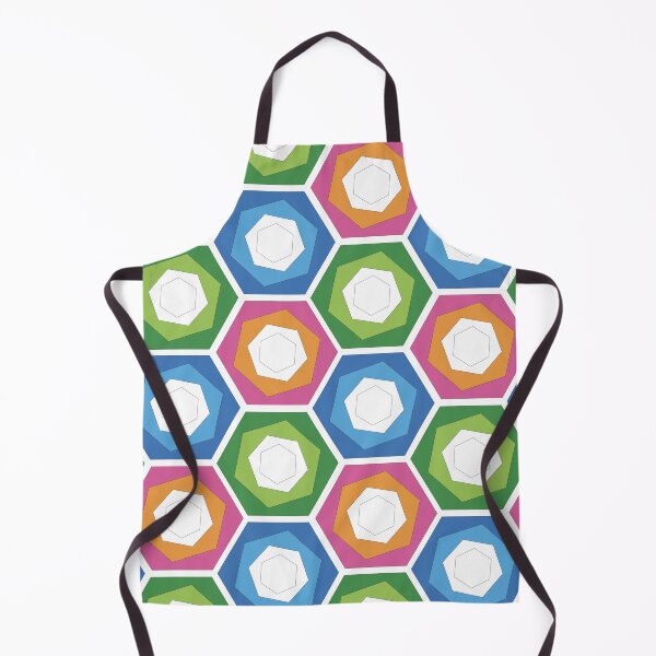 Item preview, Hexagon patterns designed and sold by Wolagno.