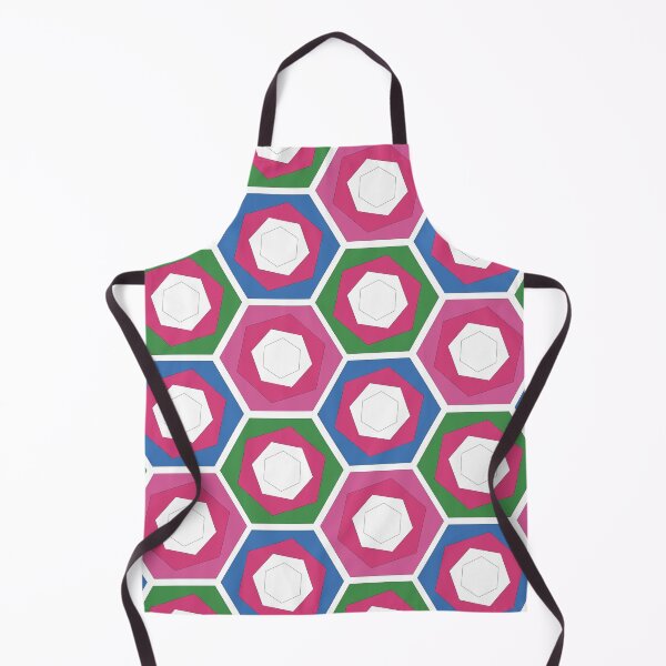 Item preview, Hexagon patterns designed and sold by Wolagno.