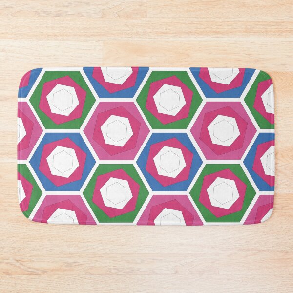 Item preview, Hexagon patterns designed and sold by Wolagno.