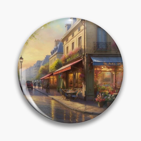 Item preview, Spring Stroll on a Parisian Street designed and sold by BlareBlare.