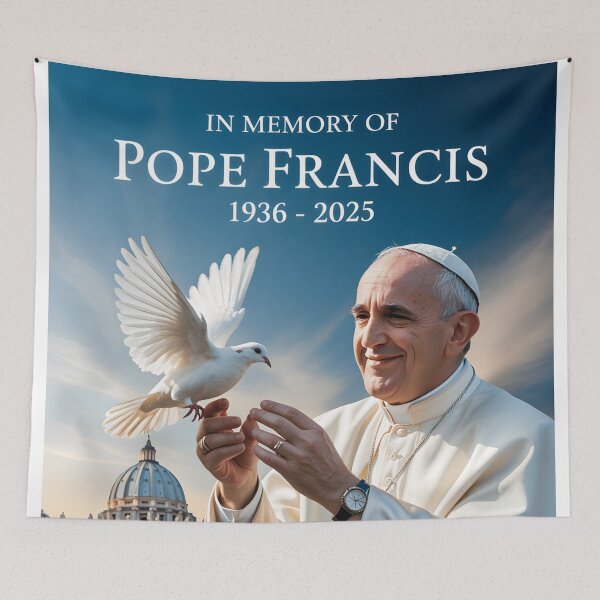 Item preview, Pope Francis In memoriam designed and sold by BuxomBabe21.