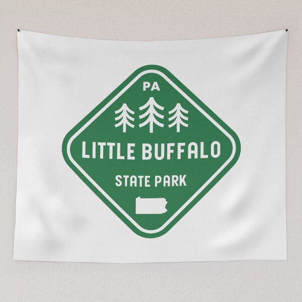 Item preview, Little Buffalo State Park Pennsylvania Rhombus designed and sold by bivenart.