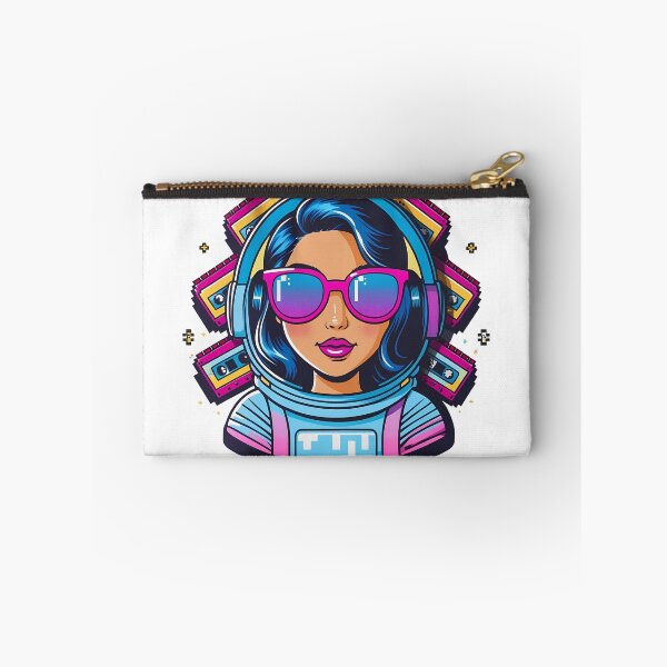 Item preview, Retro 90s Astronaut – Pixel Art & VHS Cartoon Space Design designed and sold by LoliDesignShop.