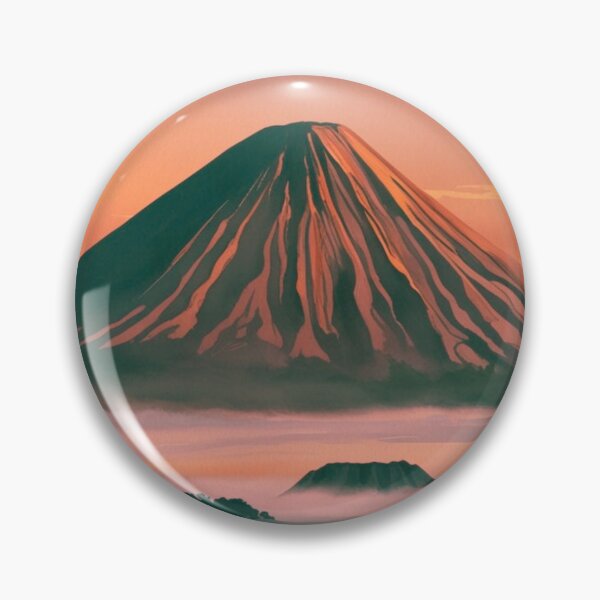 Item preview, Mount Bromo Poster, East Java Art, Indonesia South East Asia designed and sold by Bits & Bops Boutique.