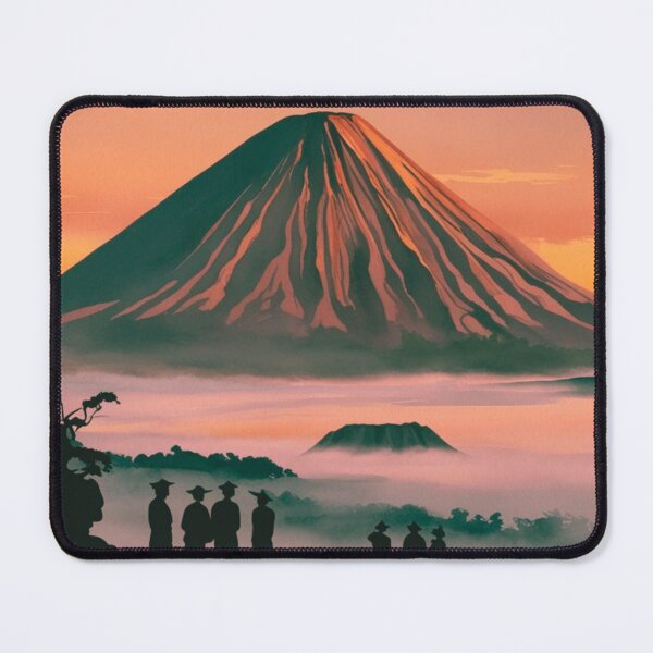 Item preview, Mount Bromo Poster, East Java Art, Indonesia South East Asia designed and sold by Bits & Bops Boutique.
