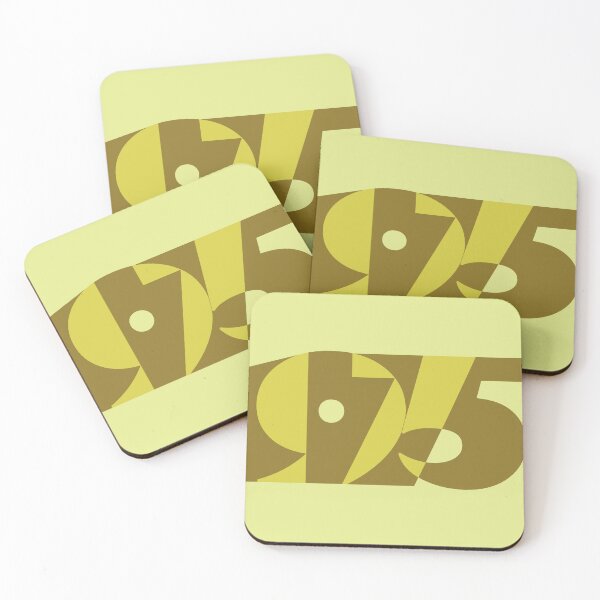 Item preview, 1975 - yellow-brown design designed and sold by BeJahMan.