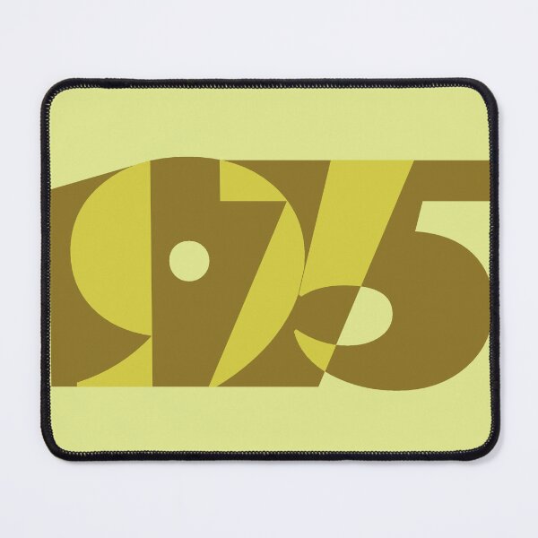 Item preview, 1975 - yellow-brown design designed and sold by BeJahMan.