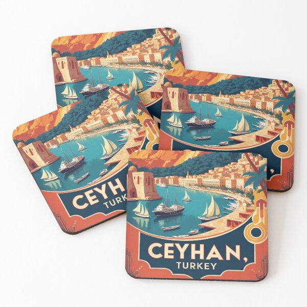 Item preview, Ceyhan Turkey Vintage Travel Tourism designed and sold by TravelersGems.