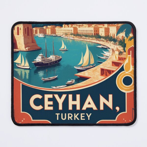Item preview, Ceyhan Turkey Vintage Travel Tourism designed and sold by TravelersGems.