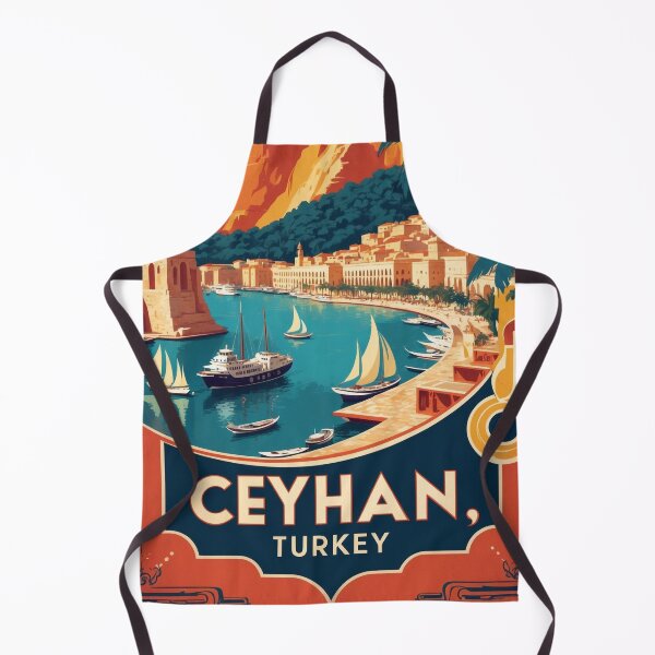 Item preview, Ceyhan Turkey Vintage Travel Tourism designed and sold by TravelersGems.